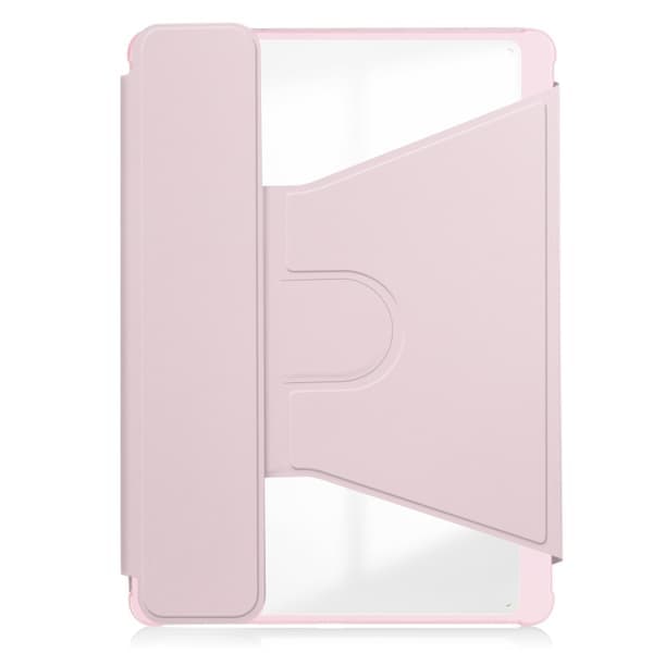 Samsung Galaxy Tab A9+/A11+ 360° rotationsskydd med tangentbord Rosa Rosa
