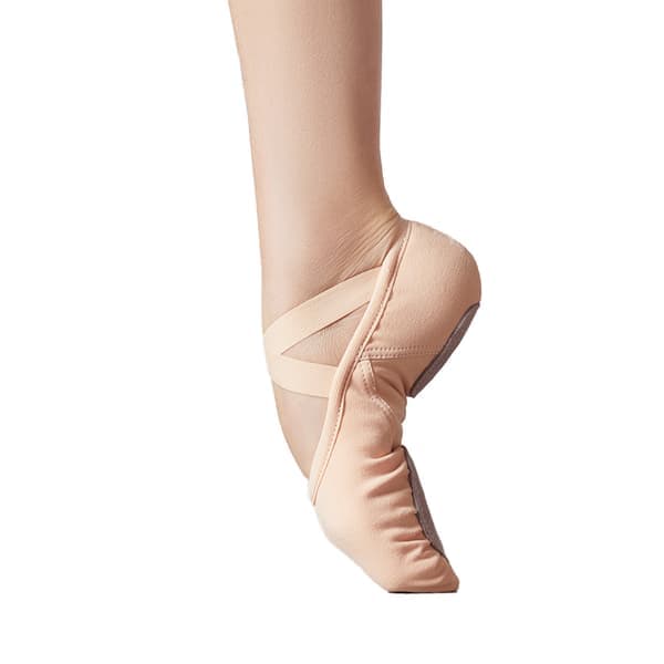 Balletsko med delt sål, flade gymnastikdansesko 25 25