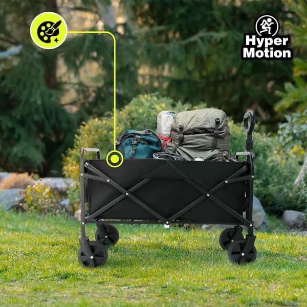 foldbar strandvogn HyperMotion, 80 kg kapacitet