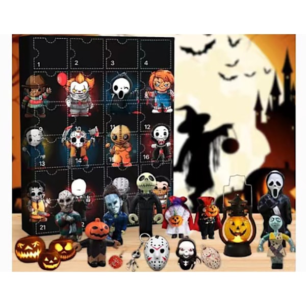 2024 Ny Ghost Skull 24-bitars överraskningsjulgåva blindbox Style 3