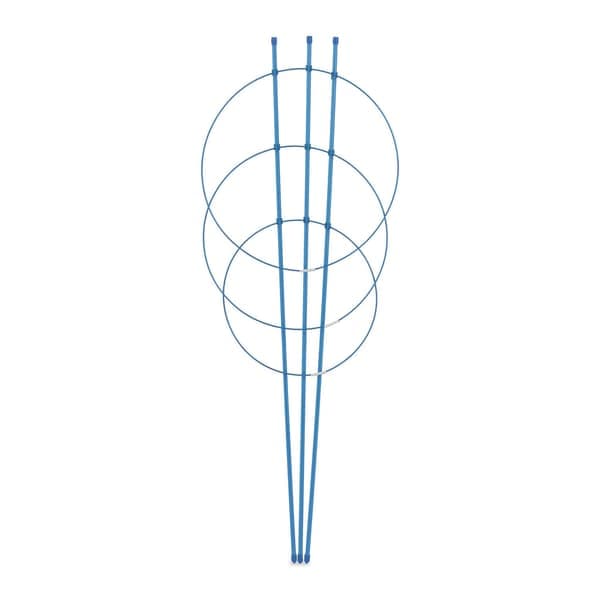 Plantestøtte 76 cm blå, sett med 6