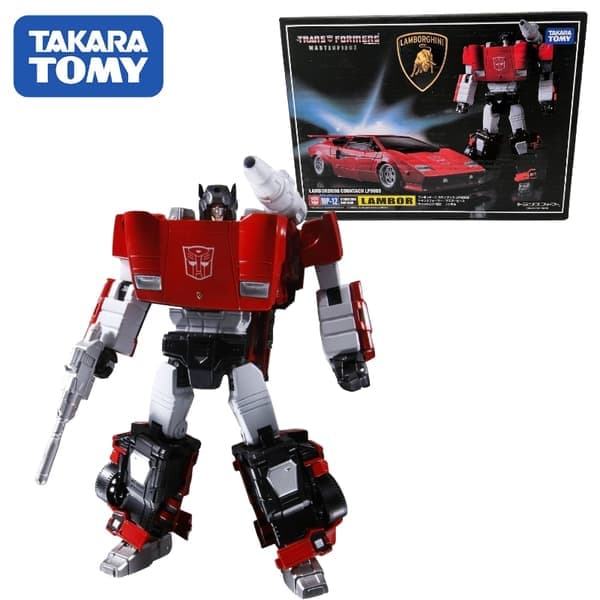 Transformers Masterpiece MP-12 Sideswipe G1 Actionfigur - Robotleketøy Gave til samleobjekter MP-12
