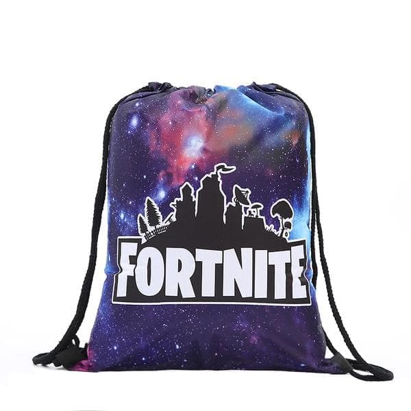 Fortnite Gympapåsar 6 Modeller DRAGSKOSRYGGSÄCK Julklappar Grå Grå Modell 5 Modell 5