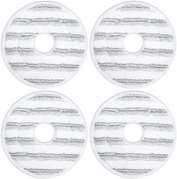 4-pakning Vileda Spin and Clean mopprefill, vaskbart og gjenbrukbart refill for Vileda Spin mopphodeutskifting