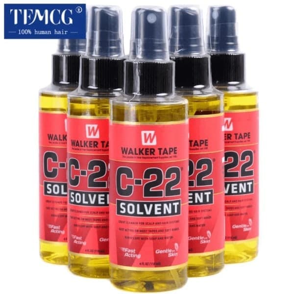 Walker Tape 4FL.OZ(118ml) C-22 Hair Solutions Tejp Lim Removals för Tejp Hårförlängningar/Toupee/Stark Dubbelsidig Tejp 2 flaskor 2 flaskor 2 bottles