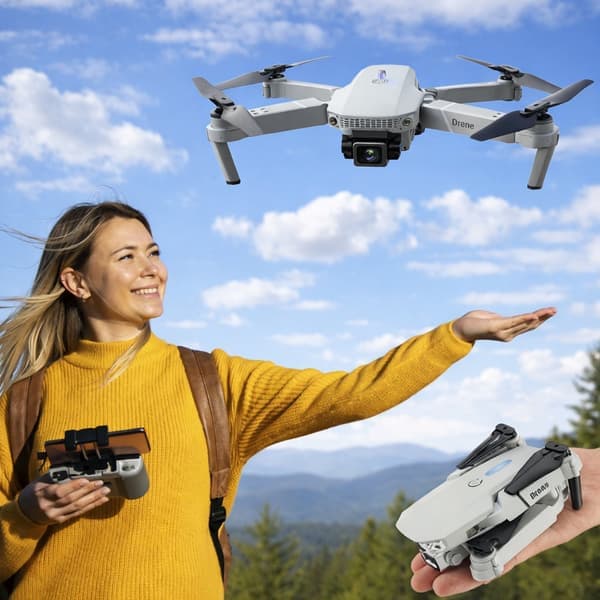 Vikable Drone 4K med/uten kamera Droner uten kamera