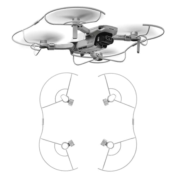 Mini 4K Propellerskydd för DJI Mini 4K Drönare, Kompatibel med 2 SE, 2, SE, Mavic Uppgraderad Version