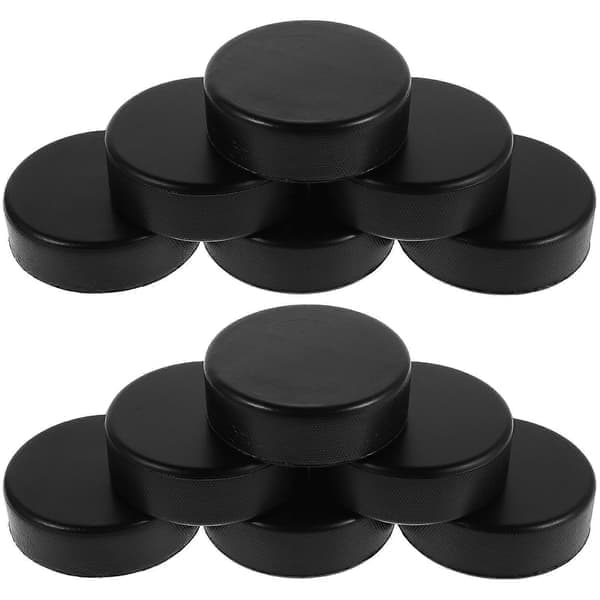 20 professionelle hockeypucks til ishockeytræning, bordspil og sportsøvelser, solid puck