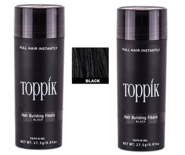 2x Toppik Large - 27,5g - Musta - Musta