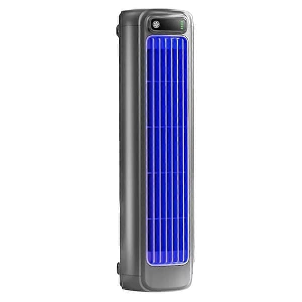 Bærbar køler, genopladelig aircondition køleventilator stille ved 3 hastigheder Grå Grey
