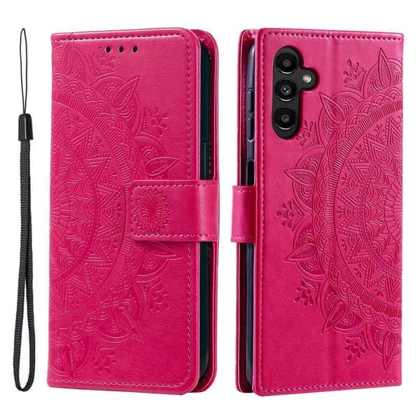Samsung Galaxy A57 5G MTK Totem lompakkokotelo Punainen