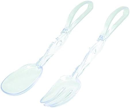 Salatbestikk Plast/SAN Transparent 28,5 x 8 x 6,5 cm