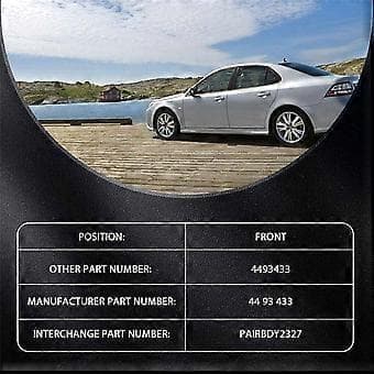 4-pak vinduesløfterstyring rullet kompatibel med Saab 9-5 9-3 900[JUN]
