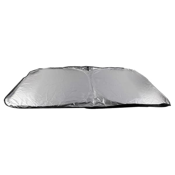 Solbeskyttelse for bilfrontrute, varmeblokkerende, sammenleggbar solbeskyttelse foran, liten