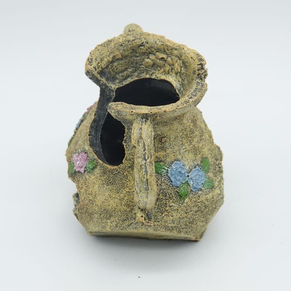 Vase, akvariedekorasjon, fisketank, vinflaske landskapsdekorasjon