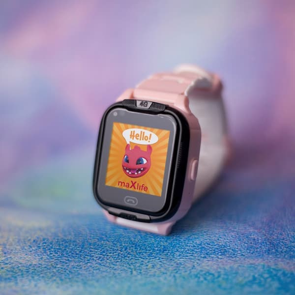 Maxlife smartwatch 4G MXKW-350 pink GPS WiFi