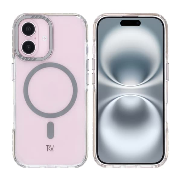 iPhone 16 Rvelon Mobildeksel Magnetforsterket - Grå