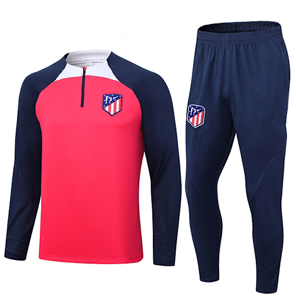 Atletico Madrid 23-24 lasten punainen pitkähihainen pelipaitasetti joululahjaksi L