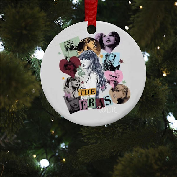 Taylor Swift The Eras Tour Julepynt Fan Gave Xmas Træ Hængende Ornament Hjem Decor style 5
