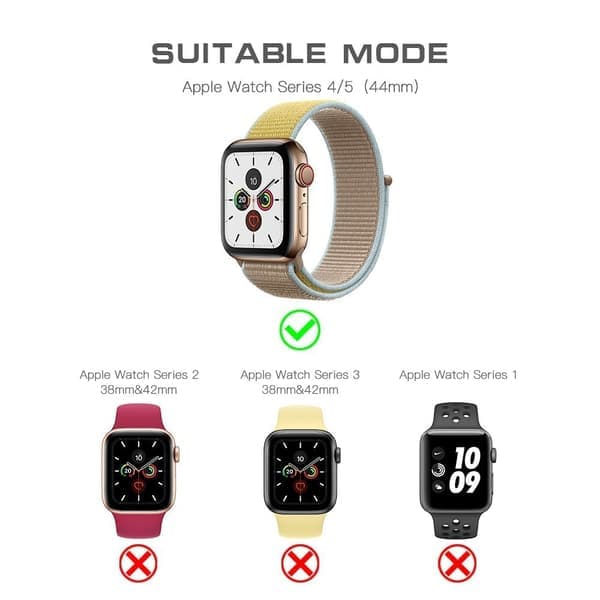 ShellBox-ranneke Apple Watch 44mm vedenpitävä musta