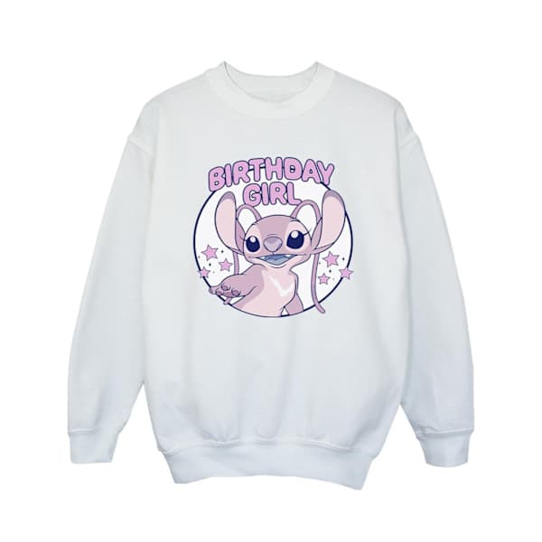 Lilo & Stitch Bursdagsgenser Jenter 3-4 År Hvit White 3-4 Years