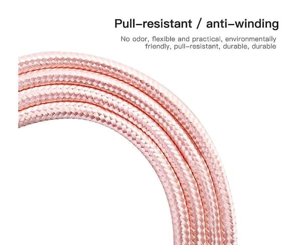 3 kpl 2m 2A pikalatauskaapeli latausnylon Apple iPhonelle