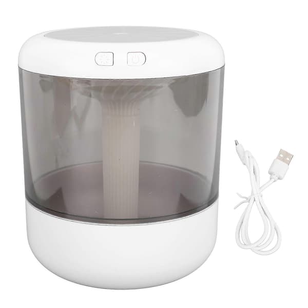 Liten Luftfukter for Rom 1.2L Kapasitet USB Stor Tåkevolum Aromaterapi Nattlampe Luftfukter