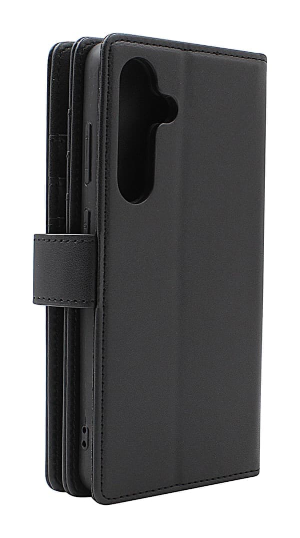 Skimblocker Samsung Galaxy S25 FE XL Wallet Catch Mörklila