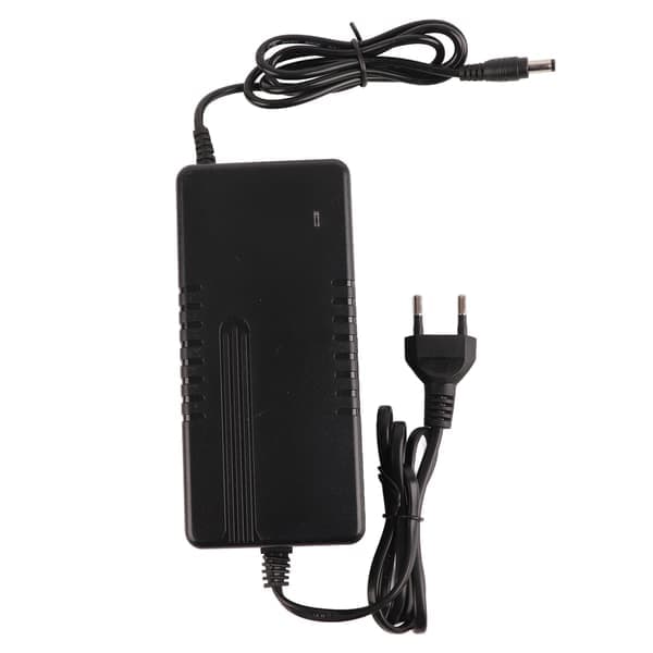 DC 54.6V/2A Strömadapter 5.5mm Kontakt Litiumbatteriladdare 100-240V
