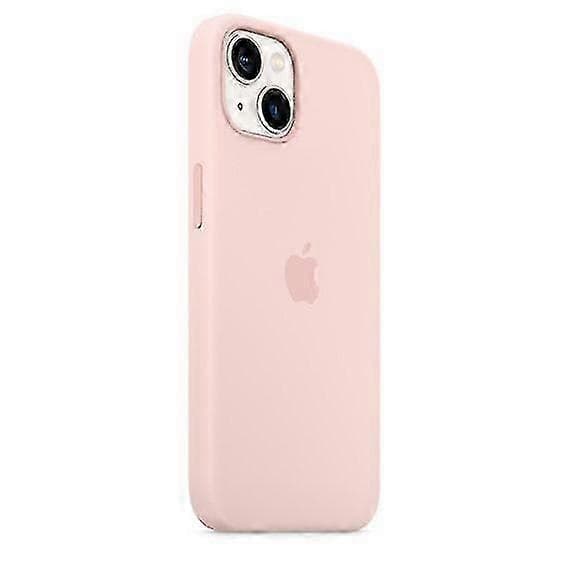 Silikonskal med MagSafe för iPhone 13 Mini - Slimmad, Stötsäker, Skyddande Mobilskal Chalk Pink