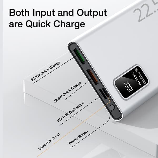 SiGN Super Powerbank 20000mAh, 22.5W