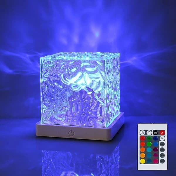 RGB bordlampe med fjernkontroll A