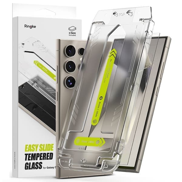 Ringke Galaxy S24 Ultra 2-PACK Easy Slide Screenshot Härdat Glas
