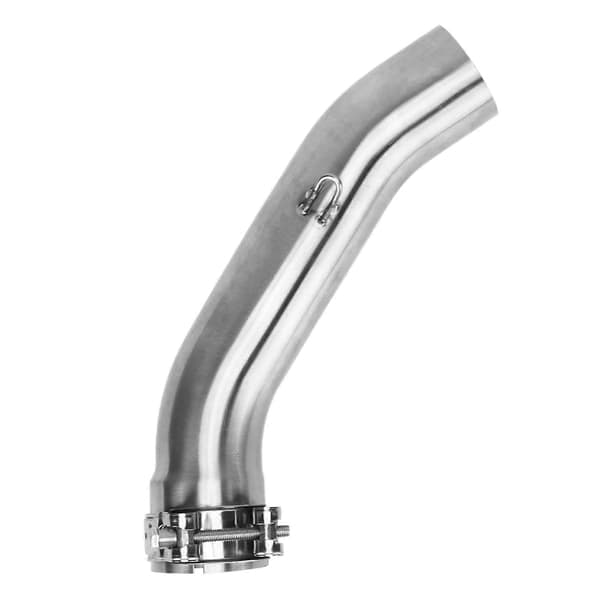 Motorsykkel Eksos Midt-Rustfritt Stål Midtlenke Eksossystem Tilkoblingsrør for RC390 390 ADV