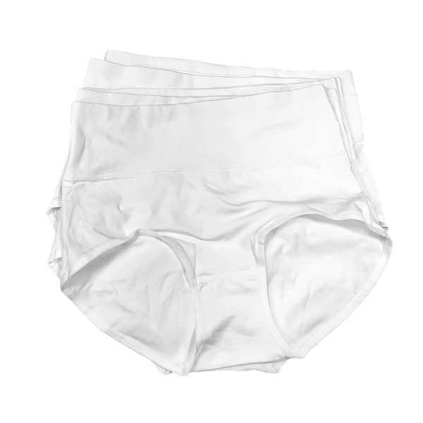 Høy midje (5-pakning) Hvit L Hvit L White L