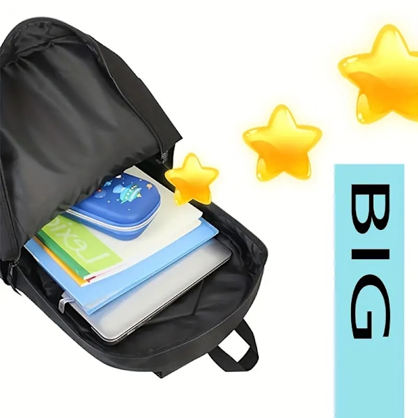 2024 Gresskar Goblin Ryggsekk Tredelt Sett Passer for barneskole- og ungdomsskoleelever og barnas ryggsekker Style 7