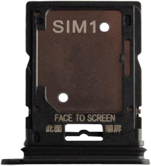 Kaksois-SIM-korttipidike Xiaomi Redmi Note 11 Pro / 11 Pro 5G - 6,67 tuumaa - 2022 - Sisältää SIM-nastan - Grafiitinharmaa