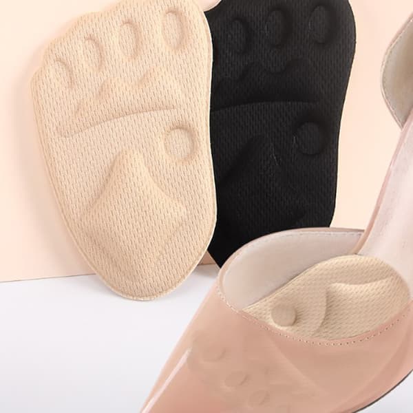 Naisten nukke Dyna kengille Post Half-Inner Sule Relief T Beige