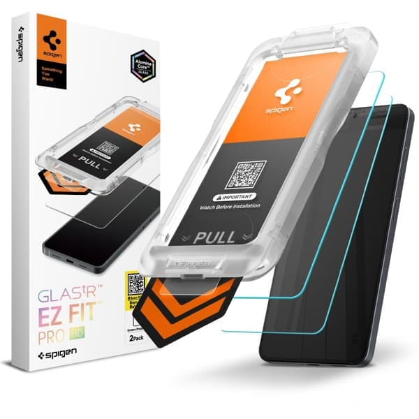 Spigen Cured Glass.Tr  \"Ez Fit Pro \" Hd 2-pack för Samsung Galaxy S26 redo