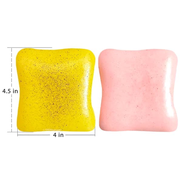 Squishy brødsmør stressbolde til voksne og børn - Fidget legetøj, sensorisk ro, ADHD lindring, festfavorit, julegave [YJD]