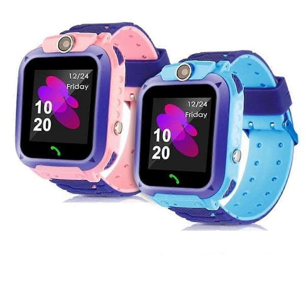 4G Smartwatch WIFI Tracker Röstchatt Videosamtal Övervakning Pojkar Barn Smart Klocka Blå