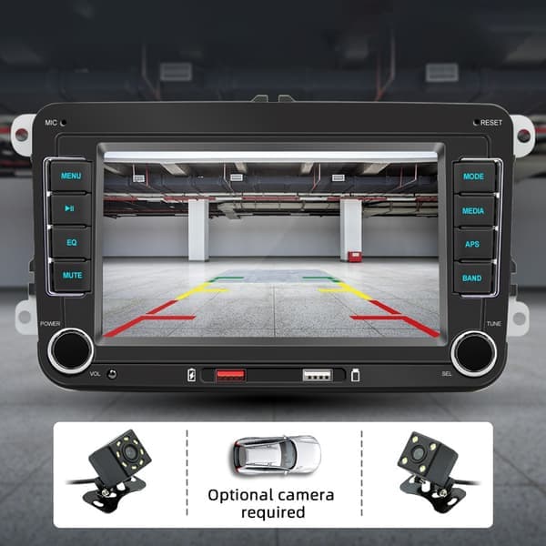 F9070W Autoradio / CarPlay & Android Auto - 7 tuumaa Volkswageniin