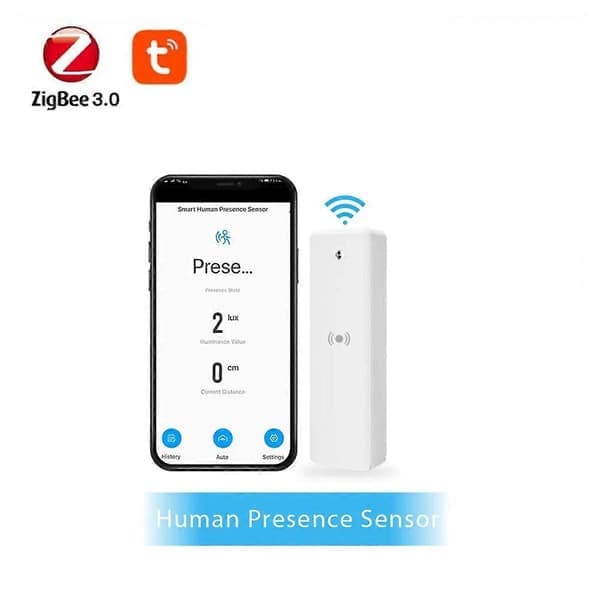 Tuya Zigbee mmwave Radar Mennesker 5.8G Smart Tilstedeværelsesdetektor Afstand Lyssensor til Smart Hjemmeautomatisering