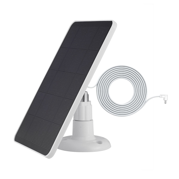 Ring solcellepanel dørklokke solcellekamera Ring solcellelader DC-hodeutgang arlo-WHITE