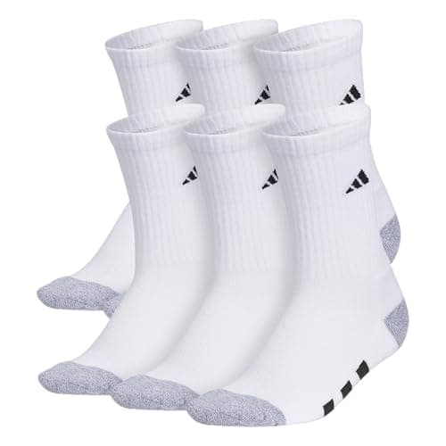 adidas atletiske polstrede crew-sokker Black/White One Size