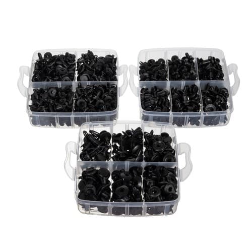 Plastclips til bil/clips - 620 dele