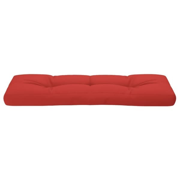 Palletdyna punainen 120x40x12 cm kangas