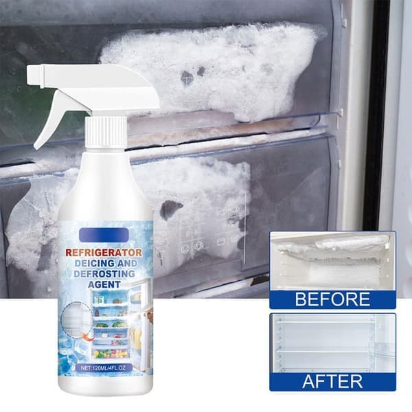 Avfrostningsspray för kyl och frys, uppgraderad avfrostningsspray 120mlB 2st 120mlB 2pcs