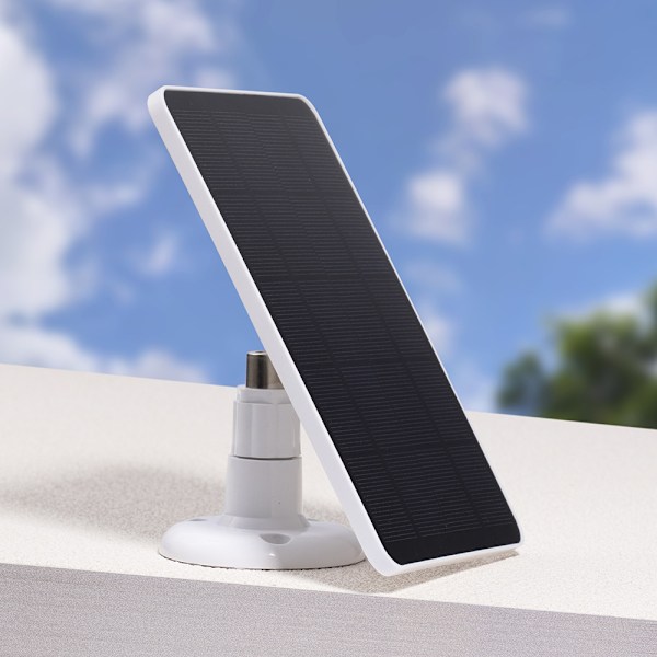 Ring solcellepanel dørklokke solcellekamera Ring solcellelader DC-hodeutgang arlo-WHITE