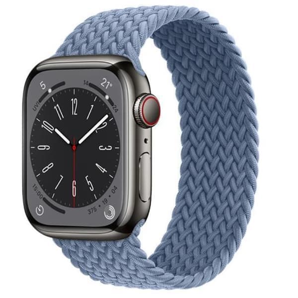 Elastiske urremme til Apple Watch 38mm/40mm/41mm Sort/rød Sort/rød S